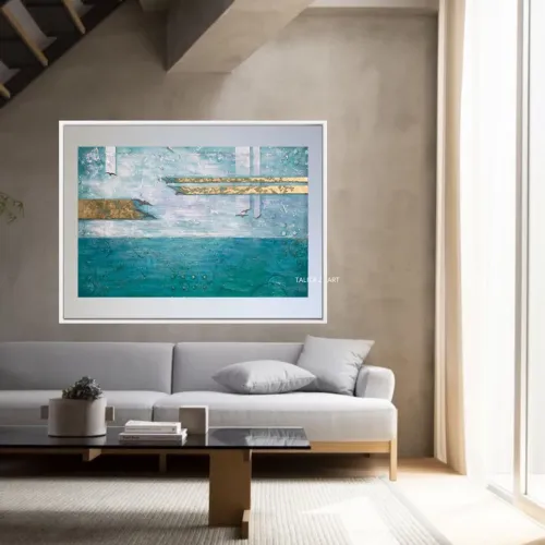 Quadro abstrato grande