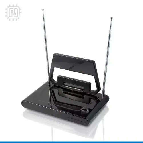 Antena de TV Interna Digital e Analógico HDTV Uhf Vhf Fm