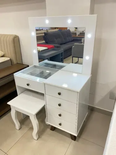Penteadeira Camarim Luna com Led