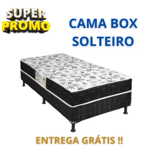 Entrega grátis e imediata ! Cama Box Nova na embalagem ! 