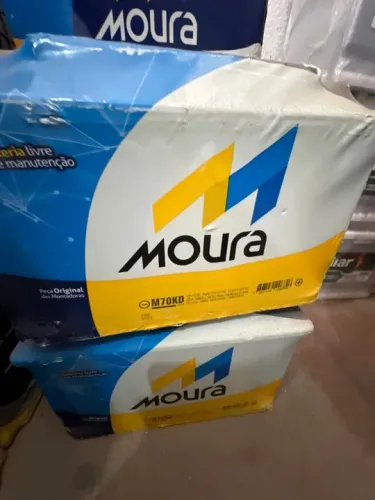 Bateria Moura 70 amperes 2 anos de garantia