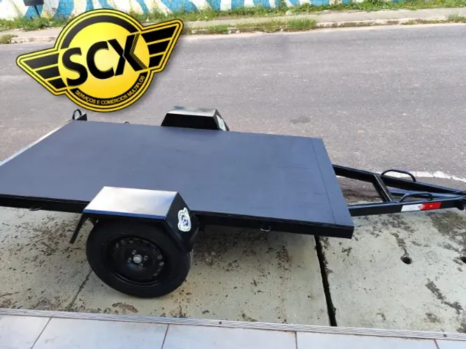 Plataforma de som SCX Reboque-Carretinha.