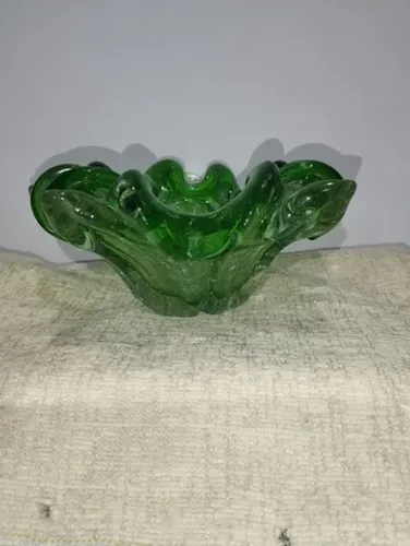 Vaso em murano vaso em murano verde 