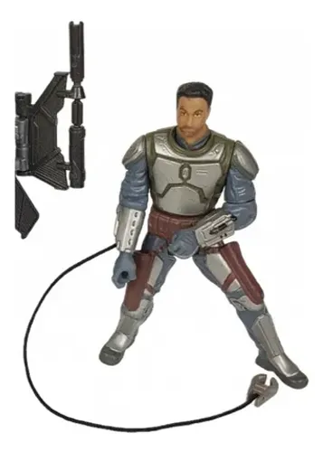 Miniatura Jango Fett Star Wars 2001 Hasbro 8 Cm