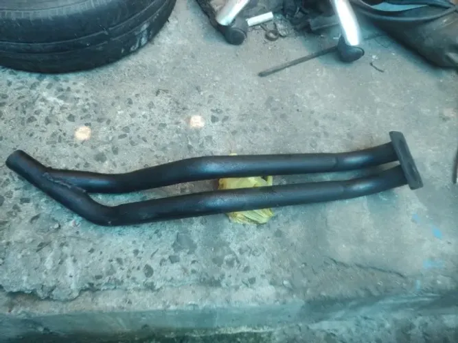 Silencioso descarga de Passat antigo, original
