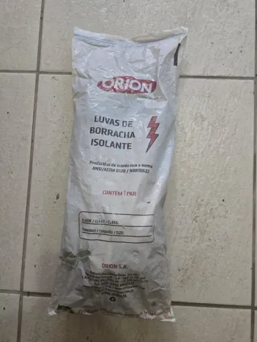 Luvas de Borracha Isolante Orion - 1 Par