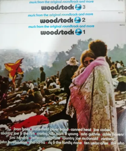 Vinil triplo 'Woodstock - Original Soundtrack'