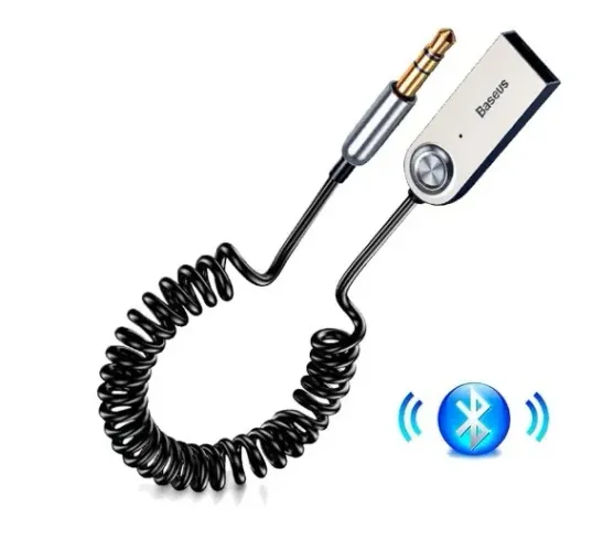 Bluetooth P2 x USB som automotivo Baseus alta qualidade lacrado