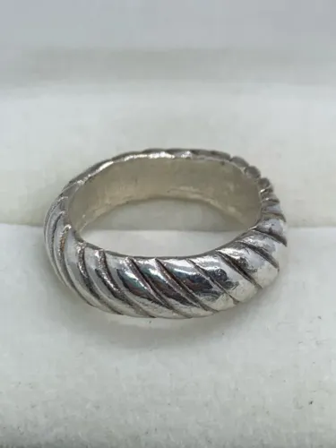 Anel de Prata 925 - Estilo Clássico tamanho 15