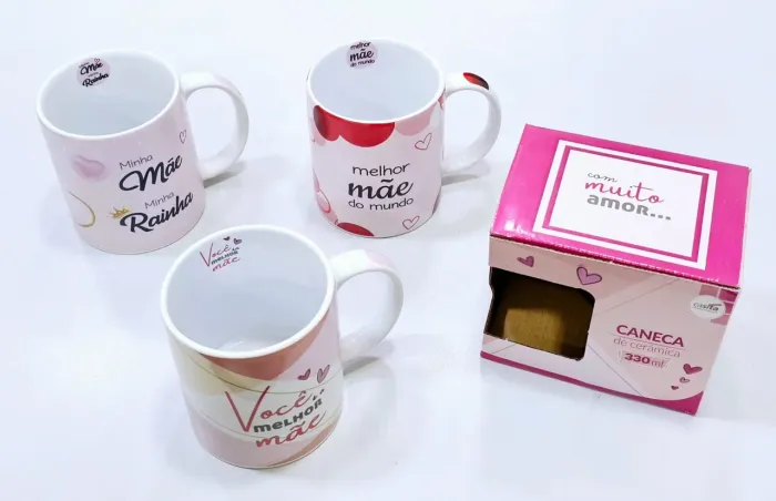 Canecas Dia das Mães - Presente Perfeito!