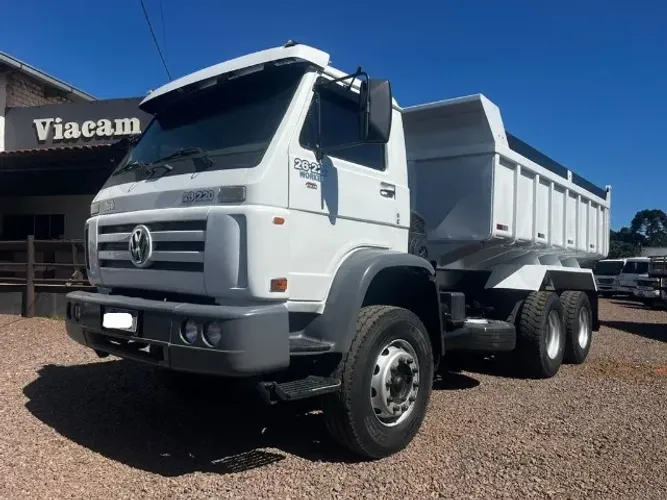 Vw 26220 6x4 ano 09/10 Basculante R$ 280.000,00 av