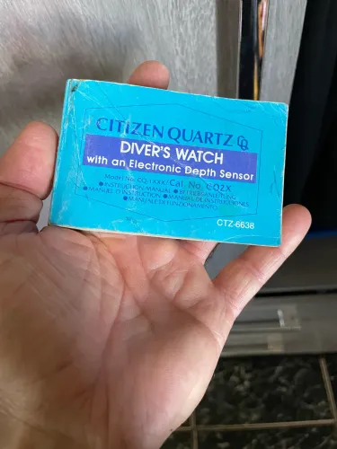 Citizen aqualand co20 a co29