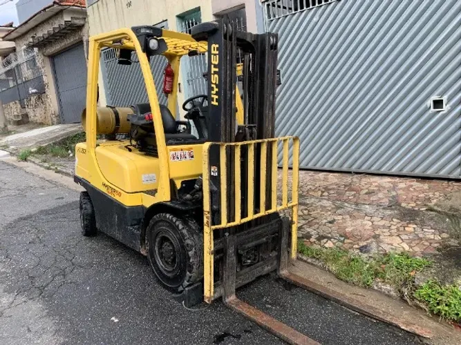Empilhadeira Hyster H50ft Torre Triplex Com 9.064 Horímetro