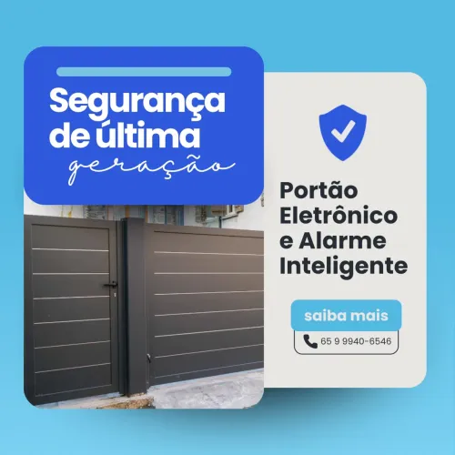 Instalação de CFTV, Alarmes, Cercas e Automação