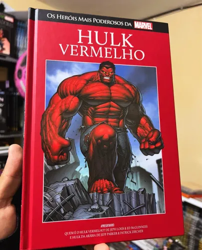 Hulk vermelho salvat capa dura