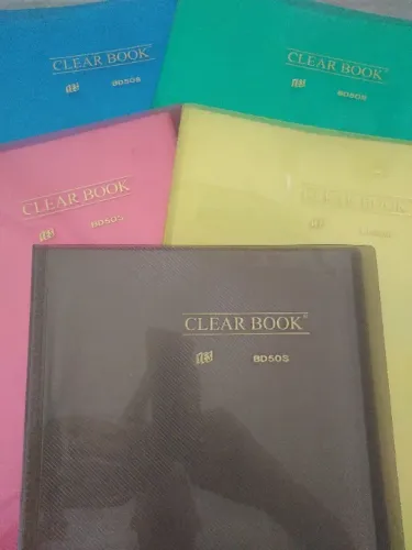 Pasta Catálogo Clear Book Yes Plásticos Ofício 