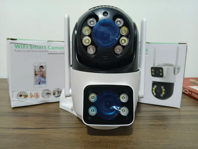 Câmera De Segurança A28b Wi-fi Smart Camera Dupla