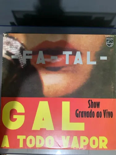 Disco de vinil Gal Costa - Fatal - Show Gravado ao Vivo - LP Vinil