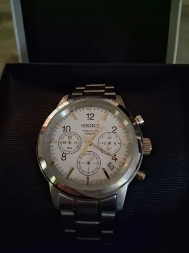 Relógio Seiko original na caixa 3x sem juros