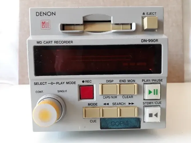 Mds Denon & Sony,play e rec,varios modelos,ligando,ultimas unidades.