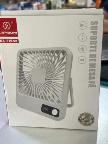 Suporte de mesa e ventilador portátil 