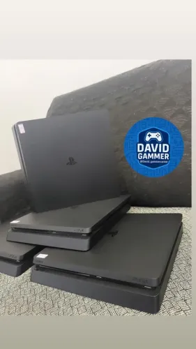 PS4 SLIM 500GB COM 3 MESES DE GARANTIA (unidade)