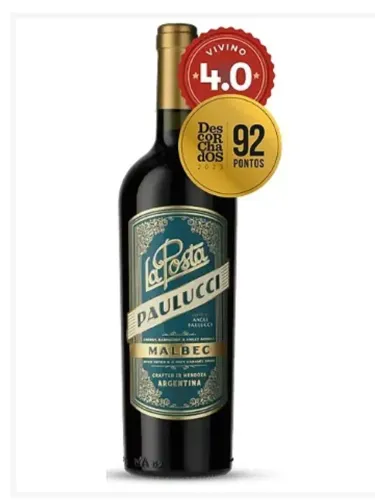 Vinho La Posta Paulucci - Malbec 2022 - Laura Catena
