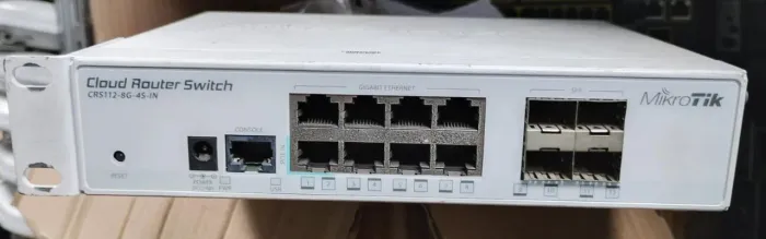 Switch Cloud Router Mikrotik Crs112-8g-4s-in Rj-45 Sfp ...