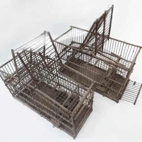 Gaiolas de Caça Antigas para Restauro