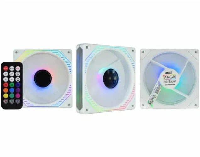 KIT FAN COOLER INFINITY 3D ARGB - AAUW + ENTREGA GRÁTIS + 1 ANO DE GARANTIA E EM ATÉ 12X