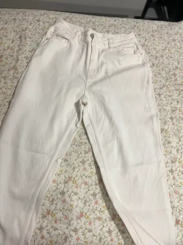 Calça jeans feminina off white