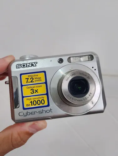 Camera Sony CyberShot S650 7 MP funcionando perfeitamente 