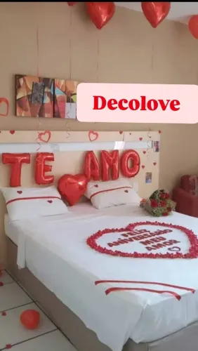 Kit decoração romântica 