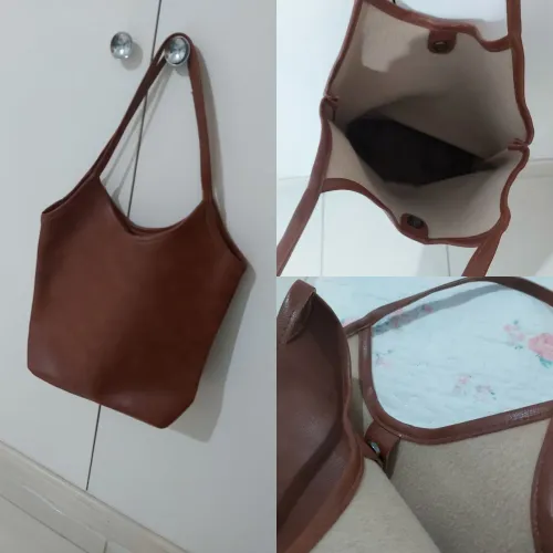 Bolsa caramelo lindíssima sem defeito 