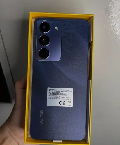 Realme C75X 256Gb/8Ram - Azul - Desempenho otimizado - passamos cartão