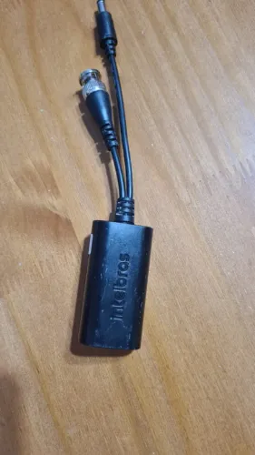 Power Balun C/ Alimentação 1 Canal Vb 1001 Wp Intelb Full Hd