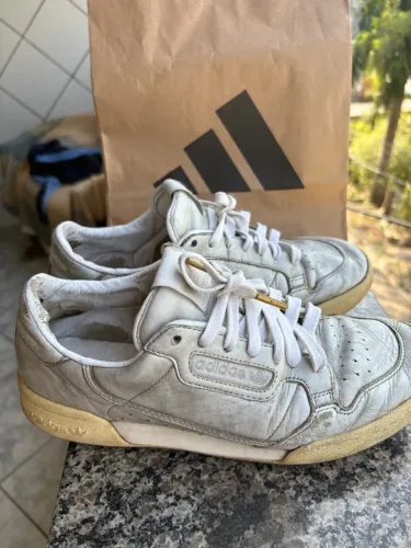 Tênis Adidas originals , cinza prata 41.