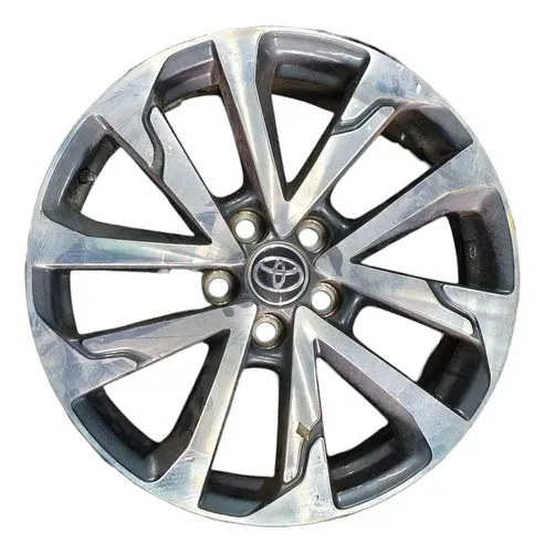 Roda Toyota Aro 18 Somente Roda!!! Prateado