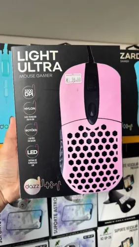 Mouse Gamer Dazz Light Ultra - Rosa