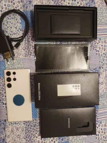 Samsung S23 ultra branco 256gb 12gb RAM