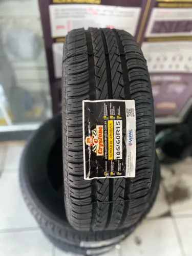 Pneu Crystone 185/60/R15 Remold de qualidade (instalação grátis)