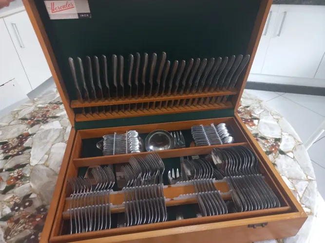 Faqueiro em Aço Inox