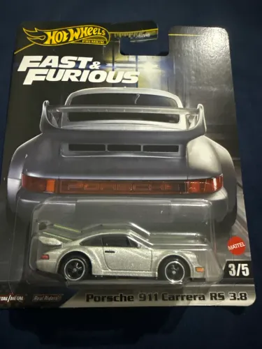 Hot Wheels Velozes e Furiosos Premium Porsche 911 Carrera RS 3.8
