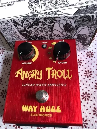 Pedal Angry Troll Way Huge(Dunlop USA)parcelo no olxpay-ML avalio troca