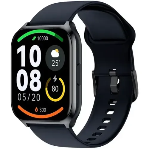Relógio Haylou Watch 2 Pro com Bluetooth - Preto/Azul Escuro (Anatel)