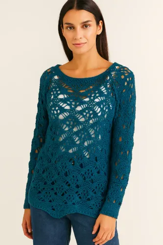 Blusa Tricot Mercatto Tamanho Único | Nova com Etiqueta