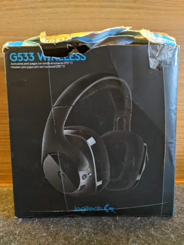 Headset Gamer Logitech G533 Wireless DTS 7.1