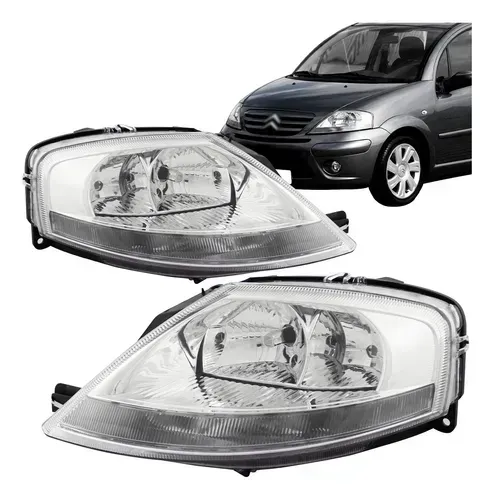 Farol Citroen C3 2003 à 2012 (unidade)