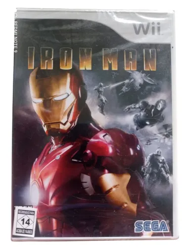 Jogo de Nintendo Wii iron man lacrado