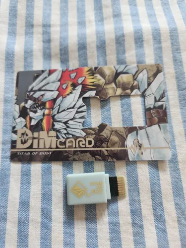 Digimon - DIM Card "Titan of Dust" para Vital Bracelet
